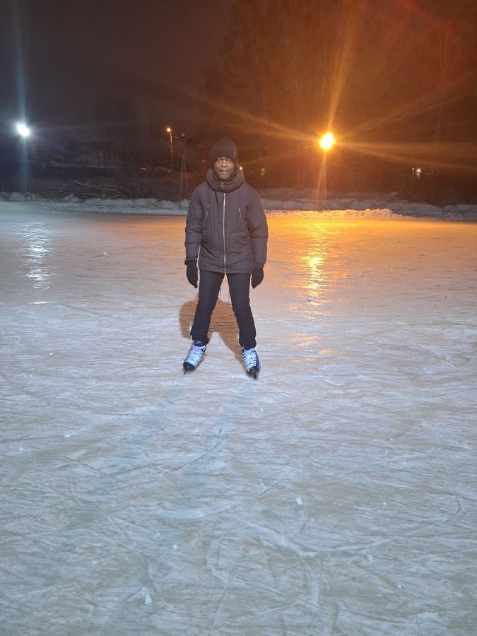 Ice skating: physics, in practice